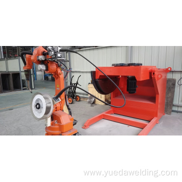 CO2 Welding Guide Rail Robot Welding Station